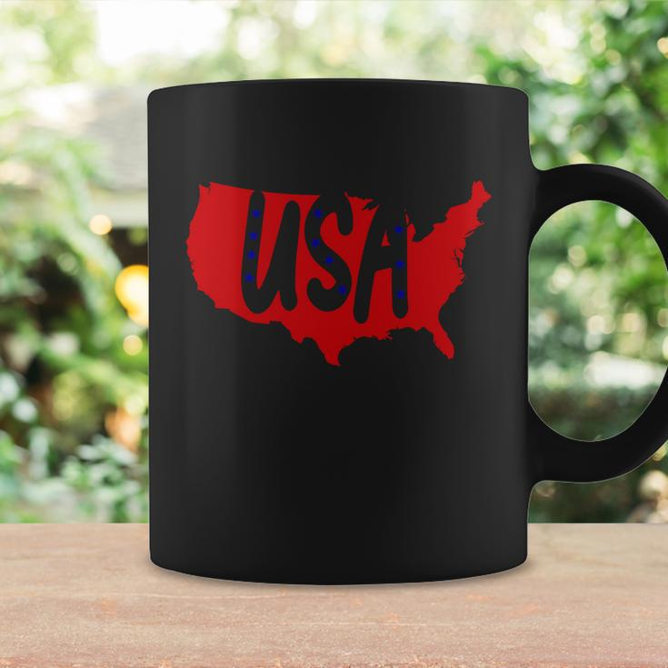 Usa Map Patriotic Celebrate 4Th Of July Coffee Mug Gifts ideas