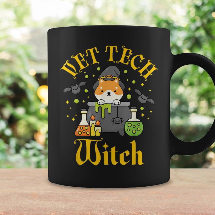 Vet Tech Witch Halloween Veterinary Technician Women Coffee Mug Gifts ideas