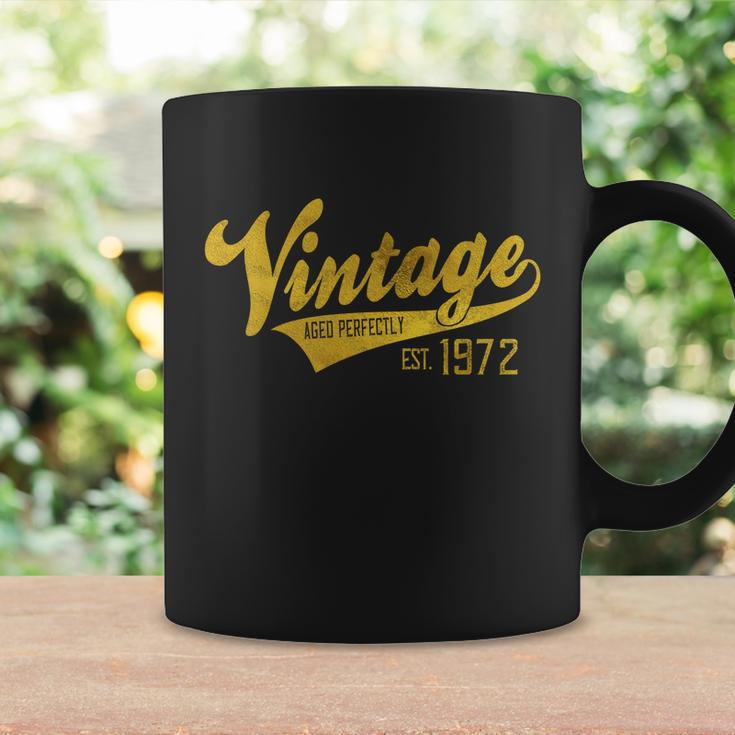 Vintage Est 1972 Gift 50 Yrs Old Bfunny Giftday 50Th Birthday Gift Meaningful Gi Coffee Mug Gifts ideas