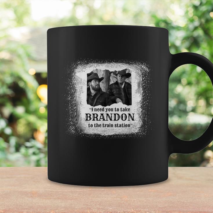 Vintage I Need You To Take Brandon To The Train Station Tshirt Coffee Mug Gifts ideas