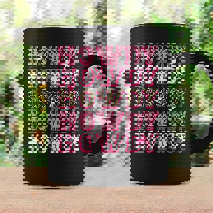 Vintage Leopard Howdy Rodeo Western Country Southern Cowgirl Coffee Mug Gifts ideas