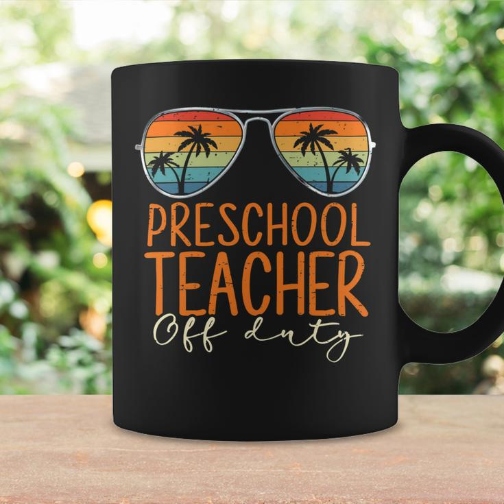 Vintage Preschool Teacher Off Duty Last Day Of School Summer V2 Coffee Mug Gifts ideas