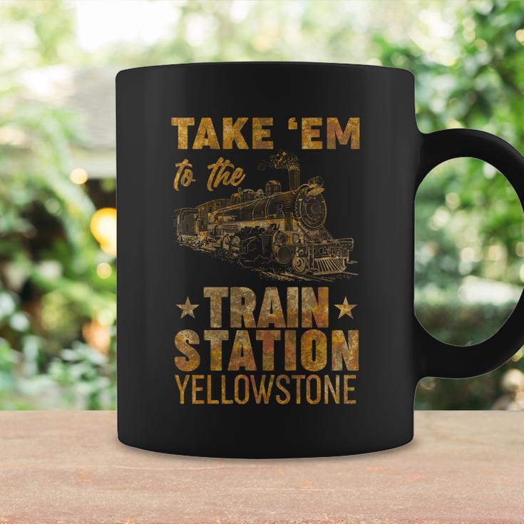 Vintage Take Em To The Train Station Tshirt Coffee Mug Gifts ideas