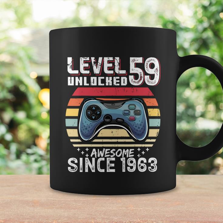 Vintage Video Gamer Birthday Level 59 Unlocked 59Th Birthday Coffee Mug Gifts ideas