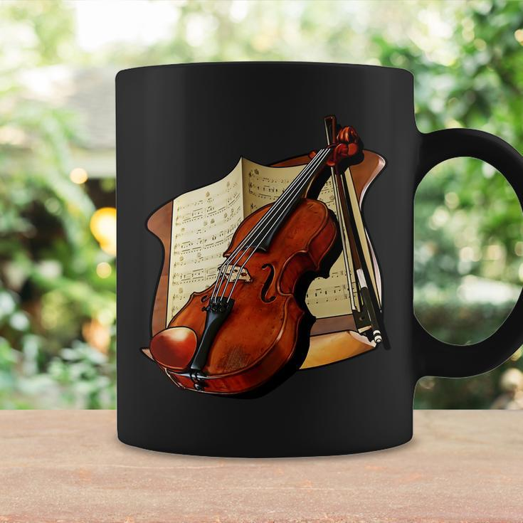 Violin And Sheet Music Tshirt Coffee Mug Gifts ideas