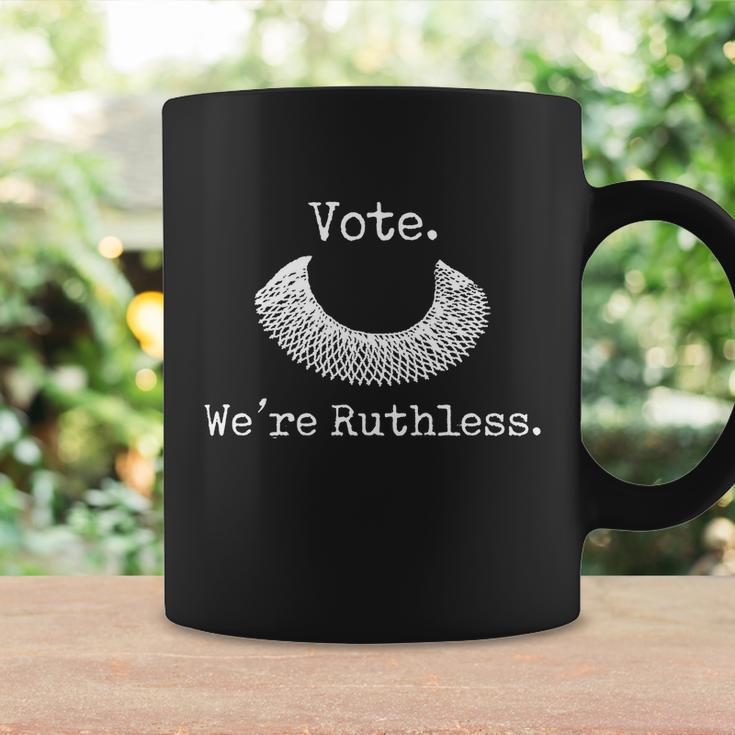 Vote Were Ruthless Rights Pro Choice Roe 1973 Feminist Coffee Mug Gifts ideas