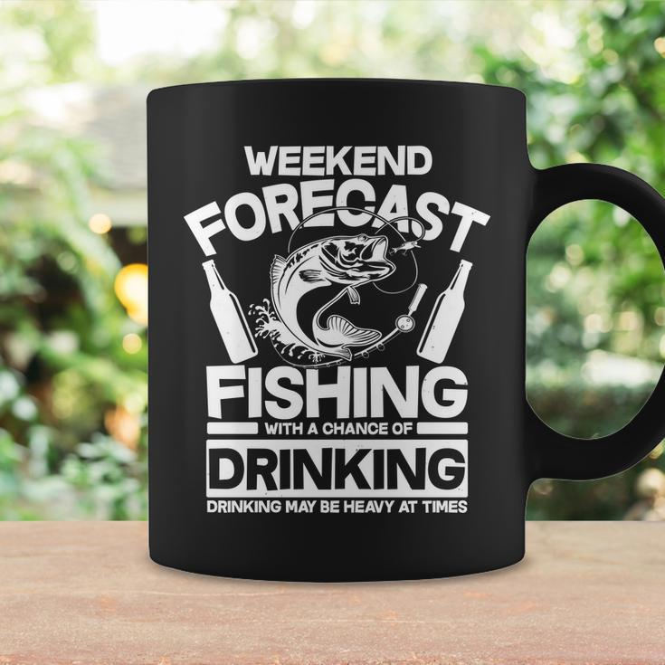 Weekend Forecast Fishing And Drinking Coffee Mug Gifts ideas