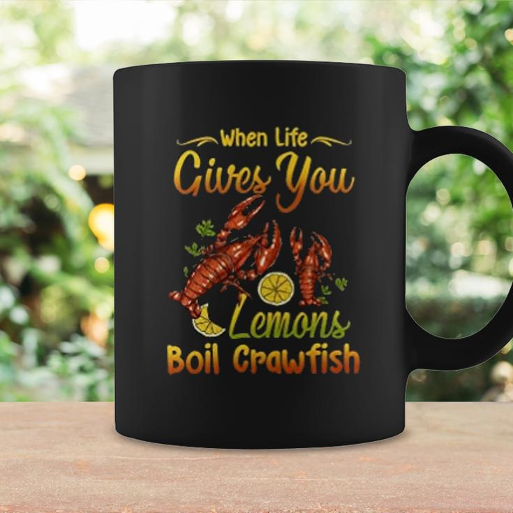 When Life Give You Lemons Boil Crawfish Coffee Mug Gifts ideas