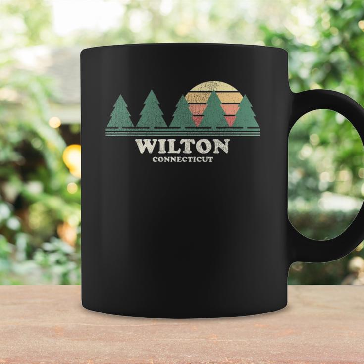 Wilton Ct Vintage Throwback Tee Retro 70S Design Coffee Mug Gifts ideas