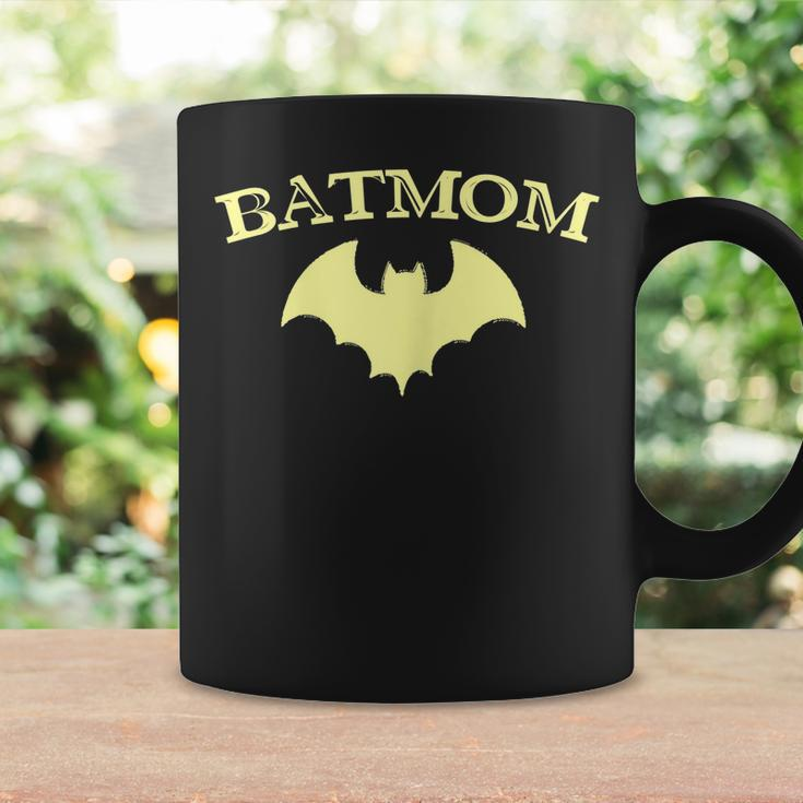 Womens Batmom Super Hero Proud Mom Halloween Costume Gift Coffee Mug Gifts ideas