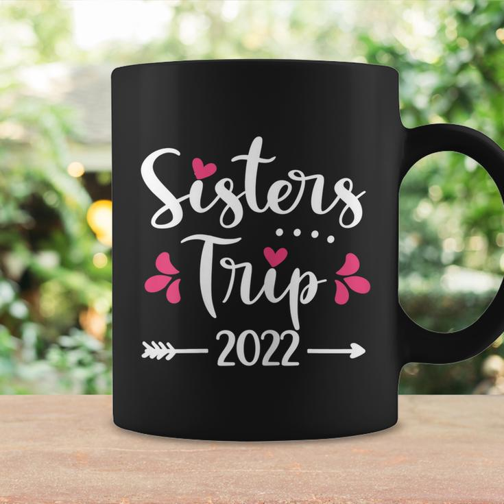 Womens Sisters Trip 2022 Vacation Travel Funny Sisters Weekend Graphic Design Printed Casual Daily Basic Coffee Mug Gifts ideas