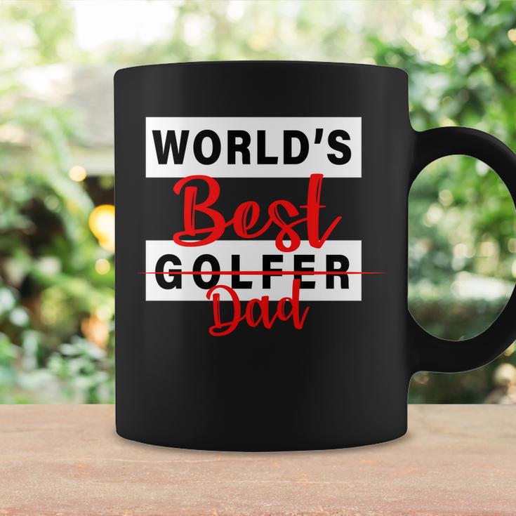 Worlds Best Golfer Dad Tshirt Coffee Mug Gifts ideas