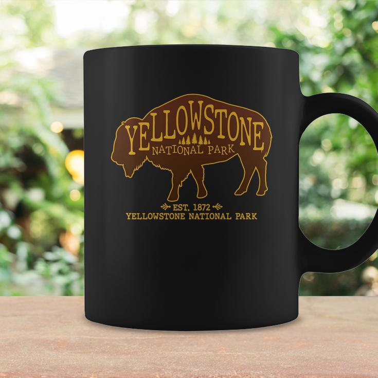 Yellowstone National Park Est 1872 Buffalo Logo Tshirt Coffee Mug Gifts ideas