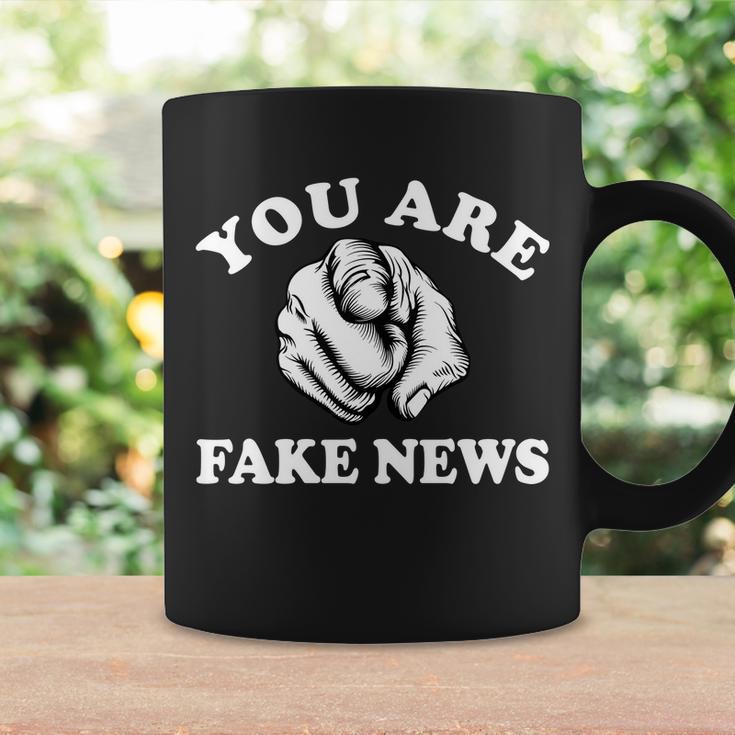 You Are Fake News Funny Trump Political Coffee Mug Gifts ideas