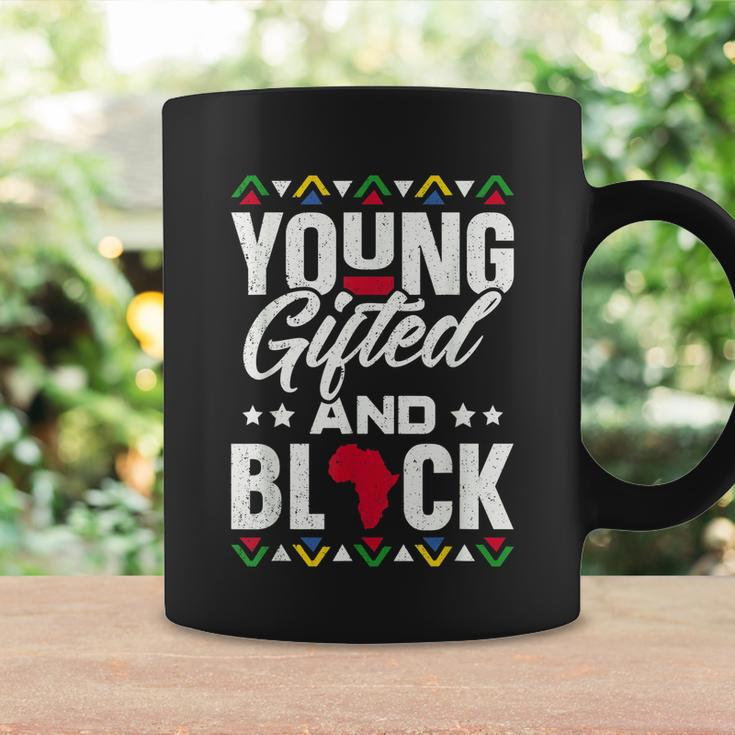 Young Gifted & Black African Pride Black History Month Coffee Mug Gifts ideas