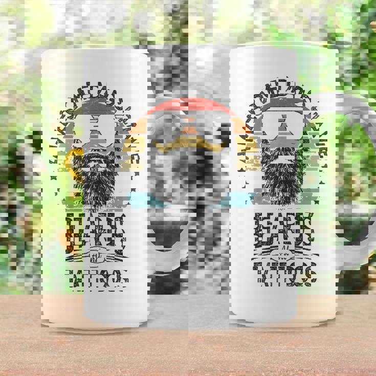 Awesome Dads Have Beards And Tattoos Coffee Mug Gifts ideas