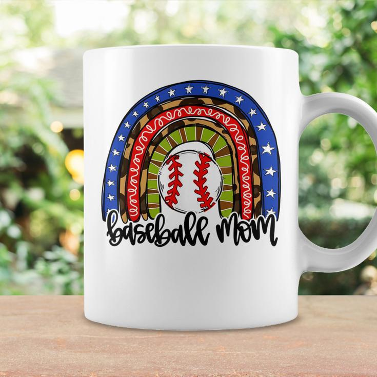 Baseball Mom Rainbow Baseball Mama  Coffee Mug Gifts ideas