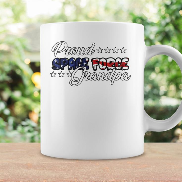 Bold Flag Proud Space Force Grandpa Coffee Mug Gifts ideas