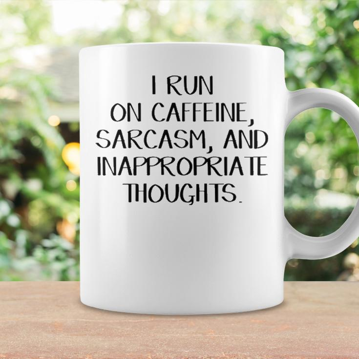 Caffeine Sarcasm And Inappropriate Thoughts V2 Coffee Mug Gifts ideas