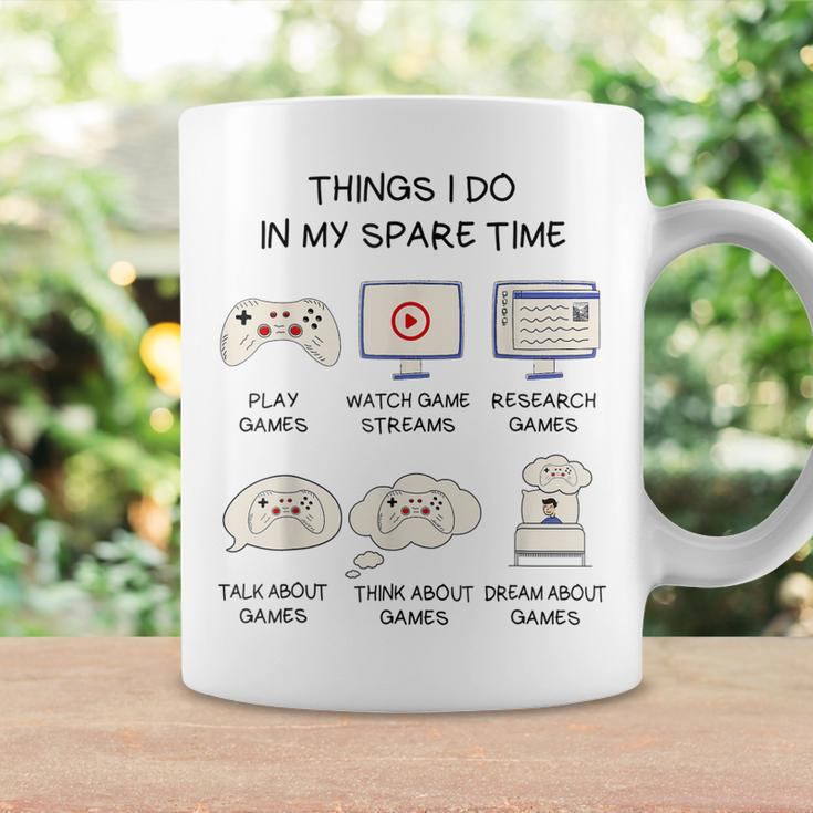 Funny Gamer Things I Do In My Spare Time Gaming V2 Coffee Mug Gifts ideas