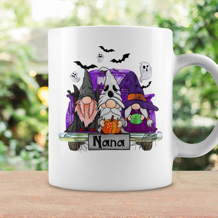 Gnomes Witch Truck Nana Funny Halloween Costume Coffee Mug Gifts ideas
