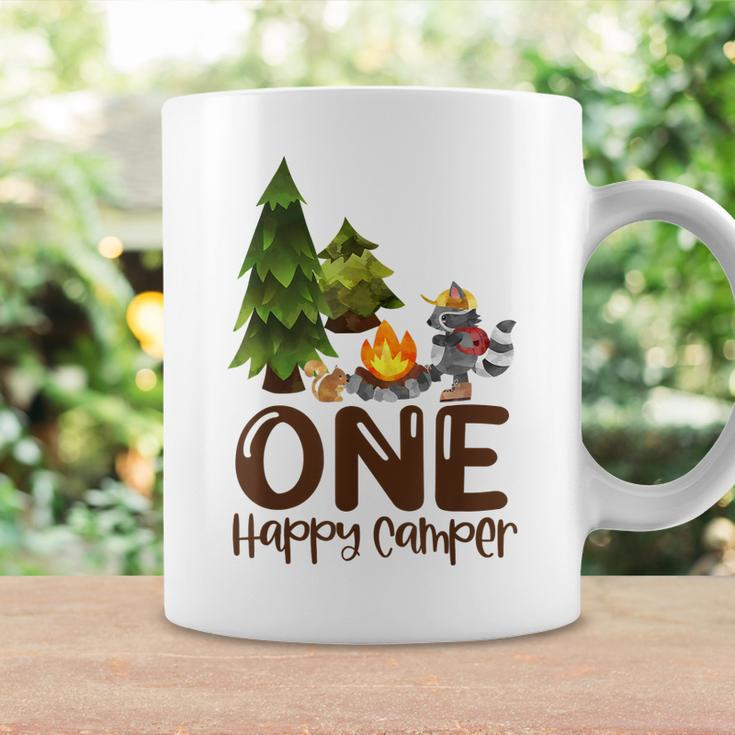 Kids One Happy A Camper Birthday Camping Lover 1St Birthday Coffee Mug Gifts ideas