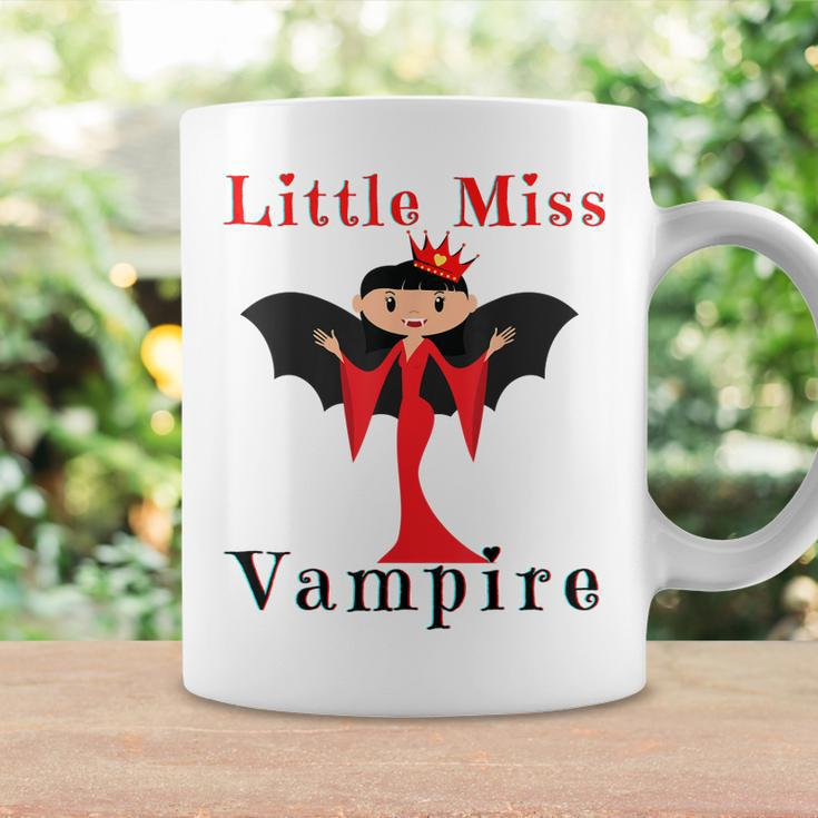 Little Miss Vampire Funny Halloween Toddler Girl Girly Girls Coffee Mug Gifts ideas