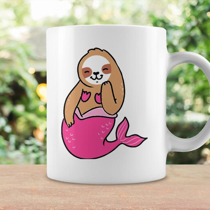 Mermaid Sloth Cute Sloth Coffee Mug Gifts ideas