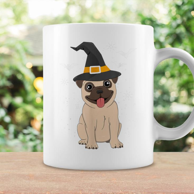 Pug Witch Halloween Dog Puppy Outfit Costume Trick Or Treat Coffee Mug Gifts ideas