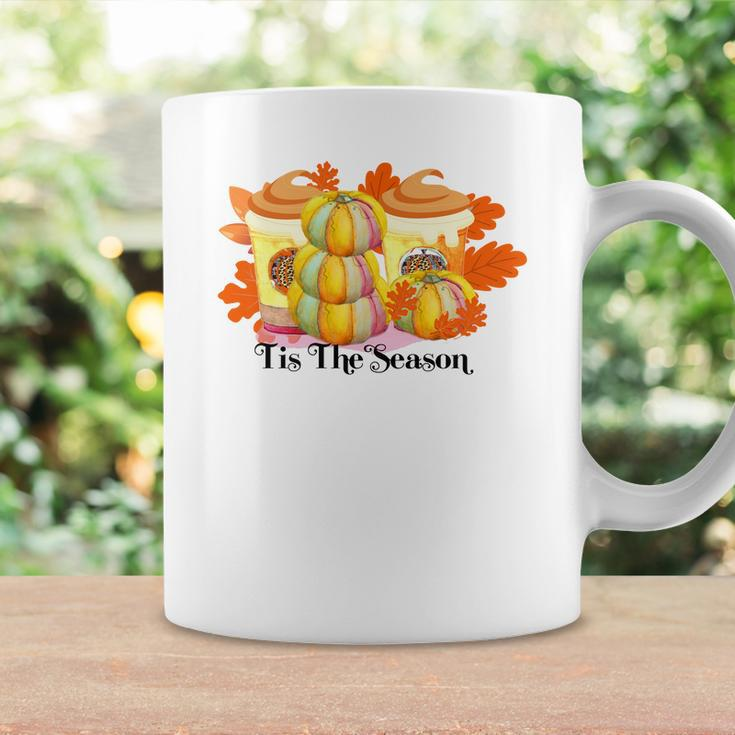 Tis The Season Pumpkin Pie Latte Drink Fall Coffee Mug Gifts ideas