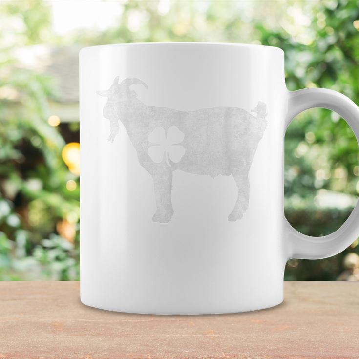 Vintage St Patricks Day Funny Goat Irish Llama Shamrock Gift Coffee Mug Gifts ideas