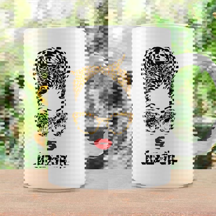 Womens Born In July Birthday Gift Leopard July Girl Coffee Mug Gifts ideas