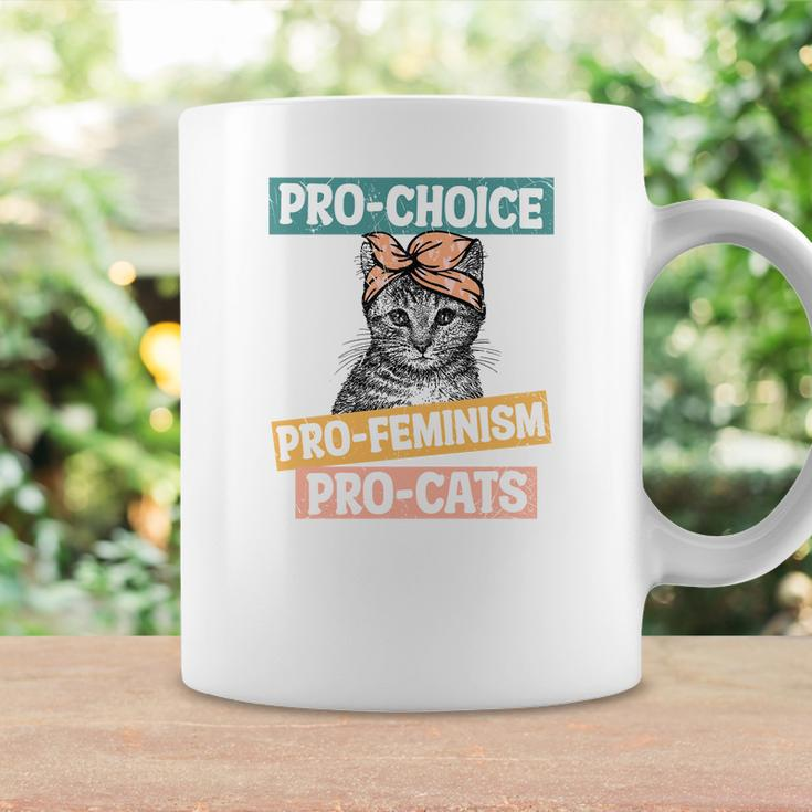 Womens Rights Pro Choice Pro Feminism Pro Cats Coffee Mug Gifts ideas