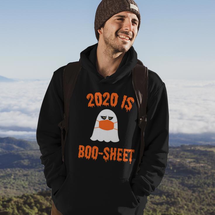 2020 Is Boo Sheet Halloween Quote Hoodie Lifestyle