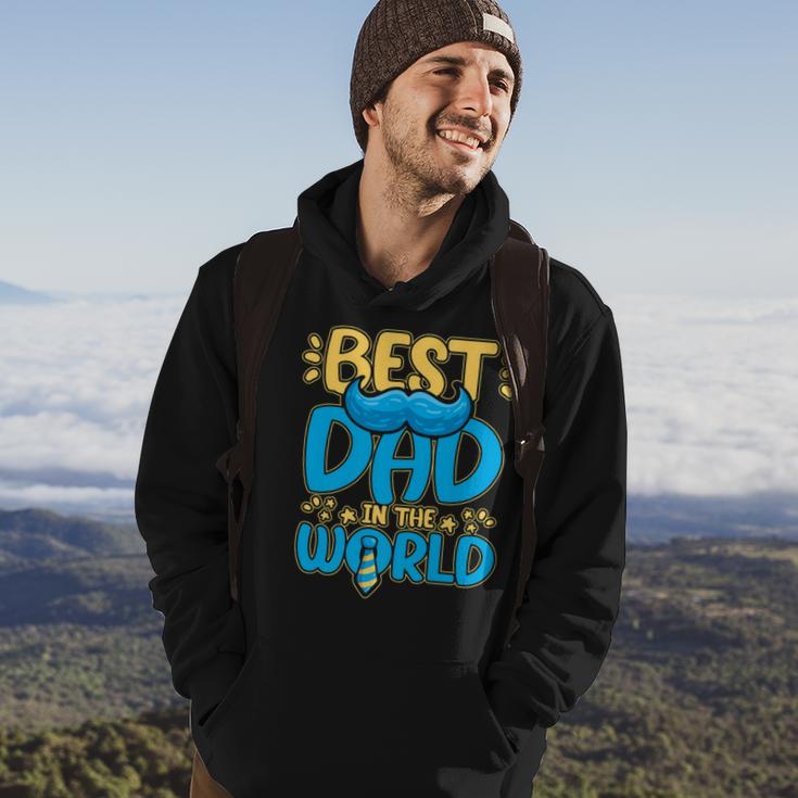 Mens Best Dad In The World For A Dad   Hoodie