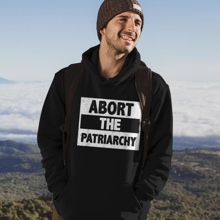 Abort The Patriarchy Vintage Feminism Reproduce Dignity Hoodie Lifestyle