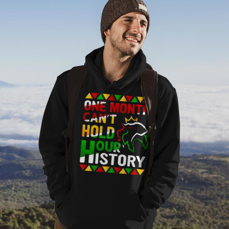 African Black King History One Month Cant Hold Our History Men Hoodie Lifestyle