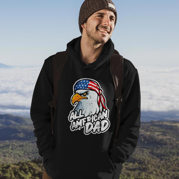 American Bald Eagle Mullet 4Th Of July All American Dad Gift Hoodie Lifestyle