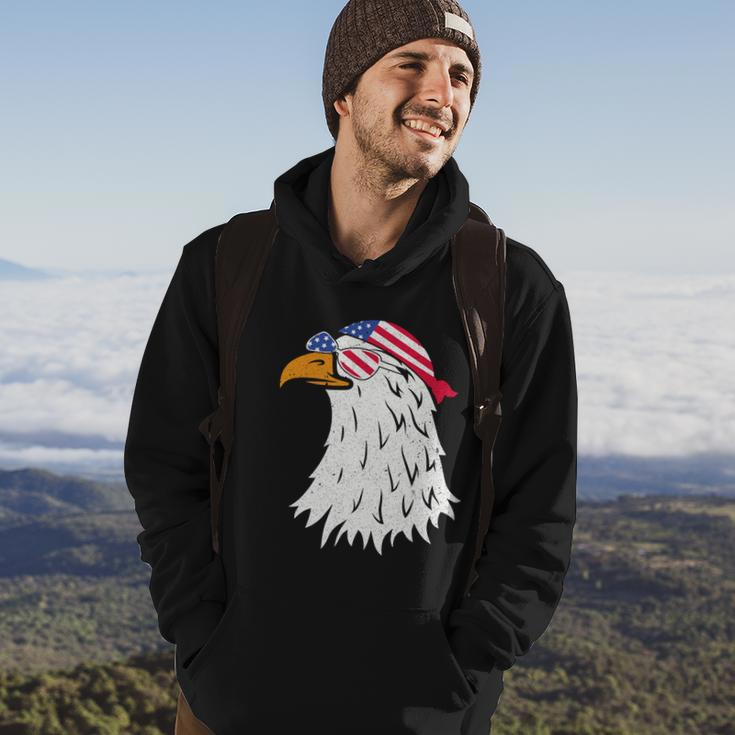 American Bald Eagle Mullet 4Th Of July Vintage Gift Hoodie Lifestyle
