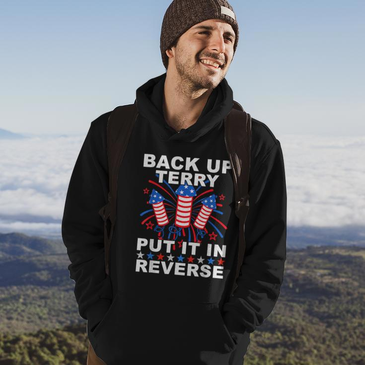 Back Up Terry Put It In Reverse Firework Funny 4Th Of July V4 Hoodie Lifestyle