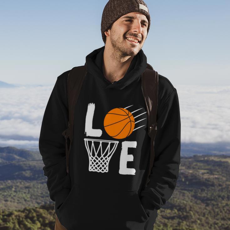 Basketball Love Basketball Lover Basketball Fan Basketball Player Hoodie Lifestyle