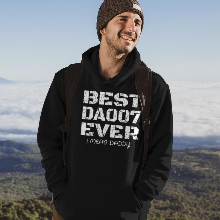Best Daddy Ever Funny Fathers Day Gift For Dads 007 Gift Hoodie Lifestyle
