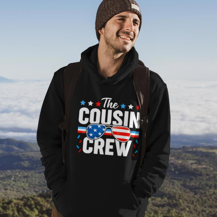 Cousin Crew 4Th Of July Patriotic American Family Matching Hoodie Lifestyle