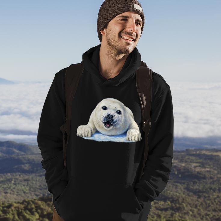 Cute Seal Wildlife Tshirt Hoodie Lifestyle