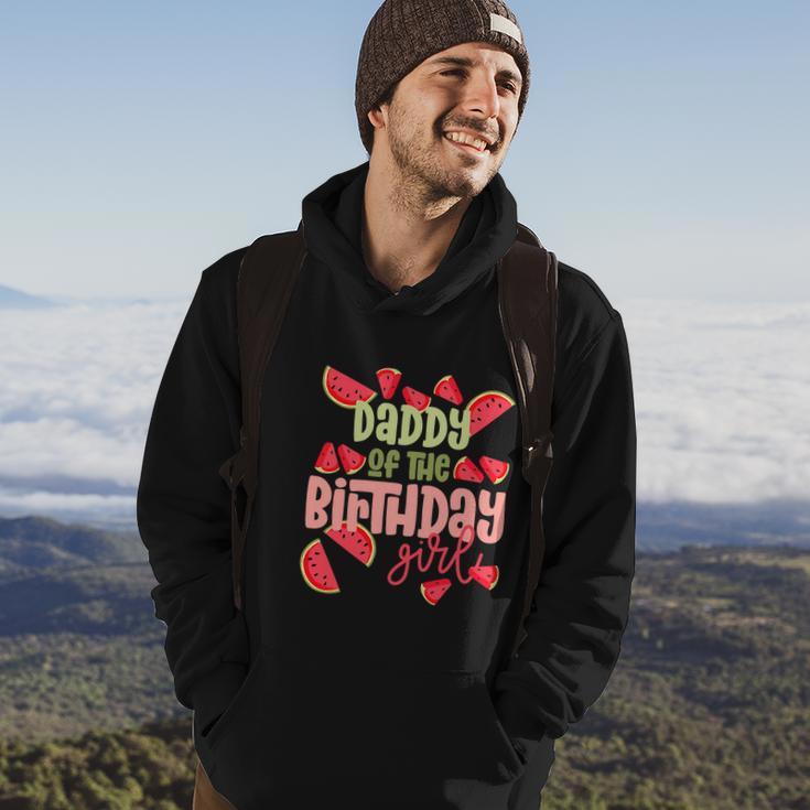 Daddy Birthday One In A Melon Watermelon Funny Birthday Girl Hoodie Lifestyle