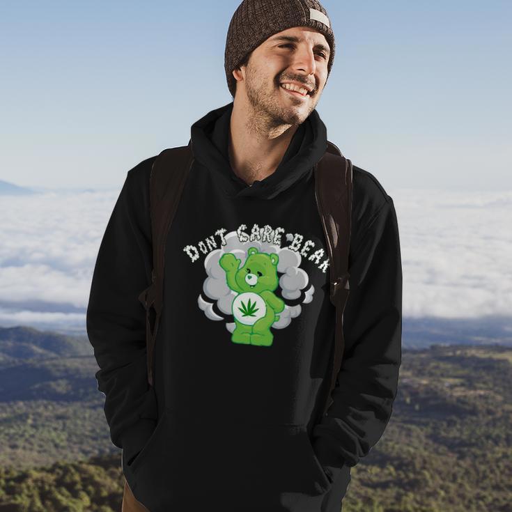 Dont Care Smoking Bear Tshirt Hoodie Lifestyle