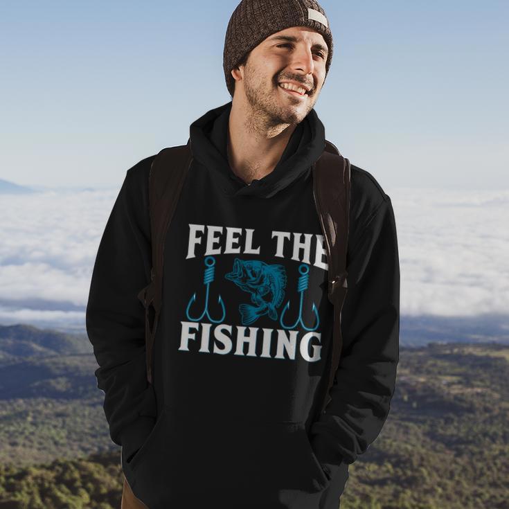 Feel The Fishing Hoodie Lifestyle