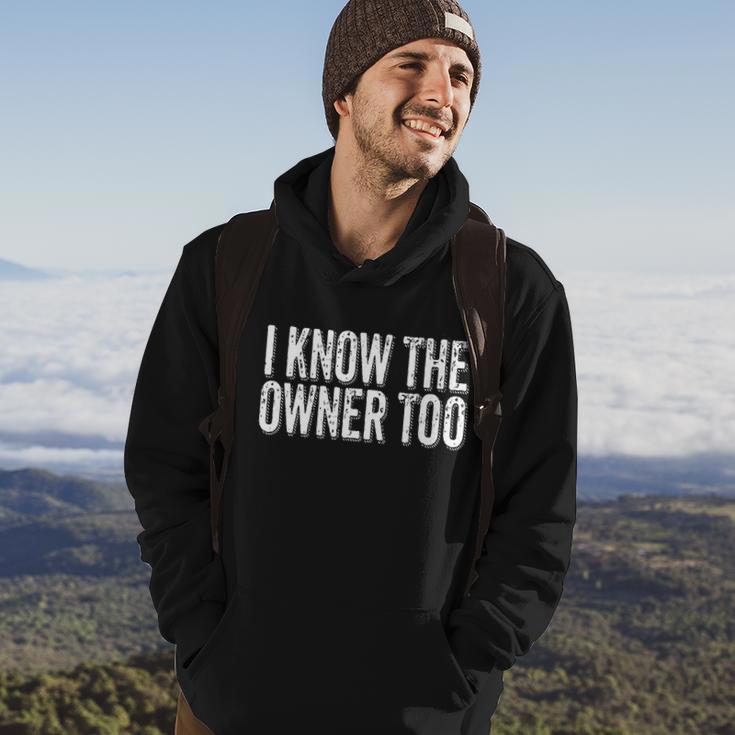 Funny Bartender Gif Bouncer I Know The Owner Too Club Bar Pub Gift Hoodie Lifestyle