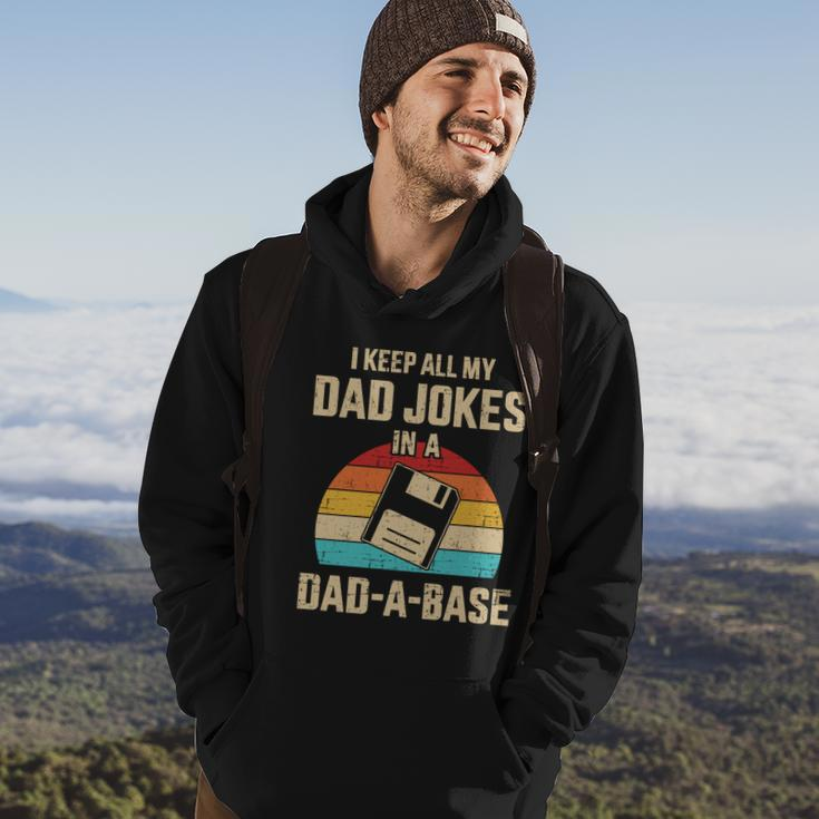 Funny Dad Jokes In Dadcute Giftacute Giftbase Vintage For Fathers Day Gift Hoodie Lifestyle