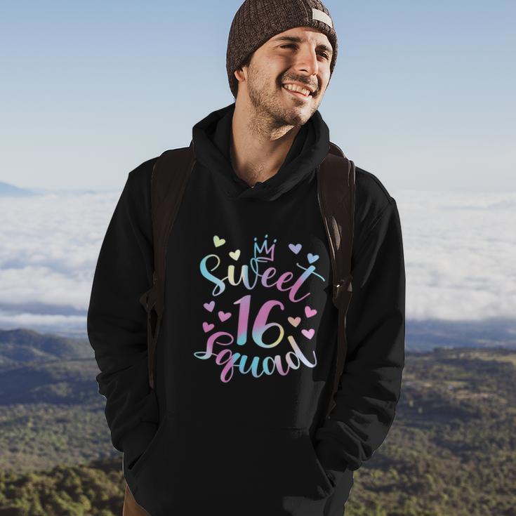 Funny Sixteenth Birthday Party Hoodie Lifestyle